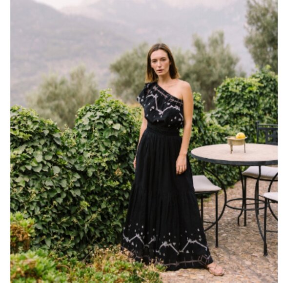 MIRTH Paros Crop One Shoulder Top - Picture 2 of 14